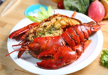Roast lobster